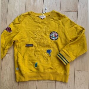 Catimini Sweatshirt with Embroidered Patches